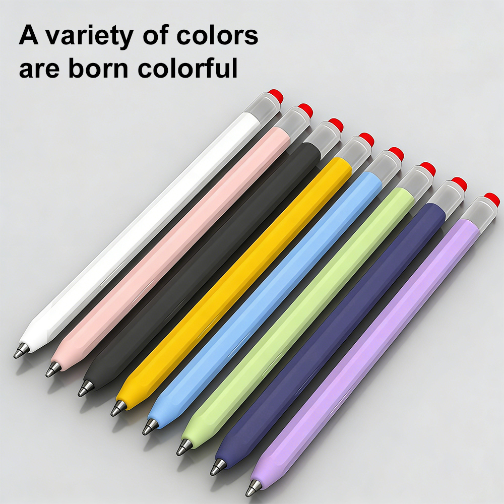 Tablet Sleeves & Cases Ipad Accessories - Soft Silicone Shockproof Pencil Case for