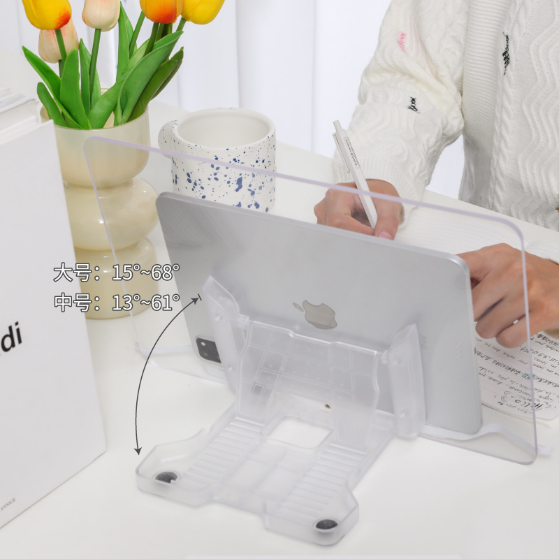 Acrylic Transparent Reading St - Laptop Tablet Accessories ulasan dan harga