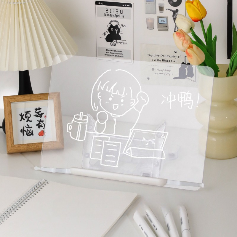 Acrylic Transparent Reading St - Laptop Tablet Accessories ulasan dan harga