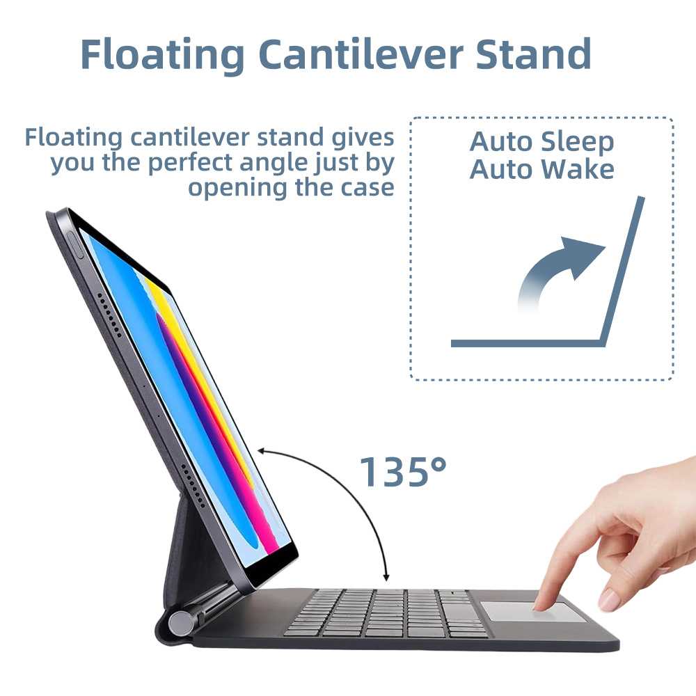 2026 Magic Keyboard with Bluet - Tablet Accessories Keyboard ulasan dan harga