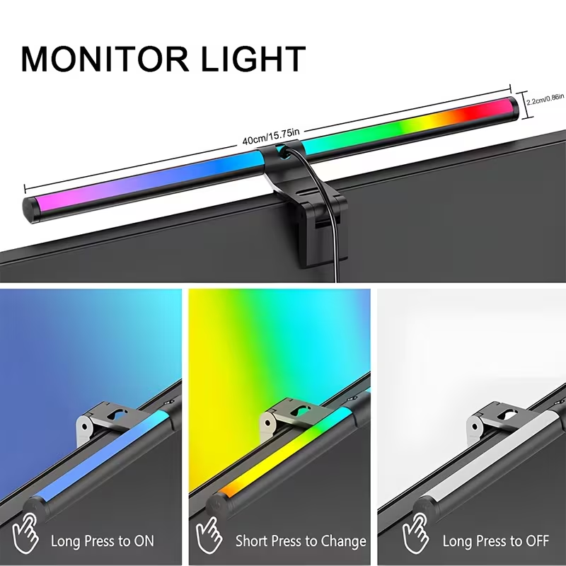 USB Powered LED Monitor Light  - Tablet Accessories Aesthetic ulasan dan harga