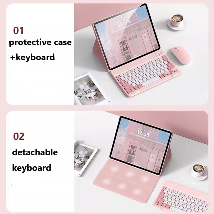 Magnetic Tablets Case for Leno - Lenovo Tablet Keyboard Accessories ulasan dan harga