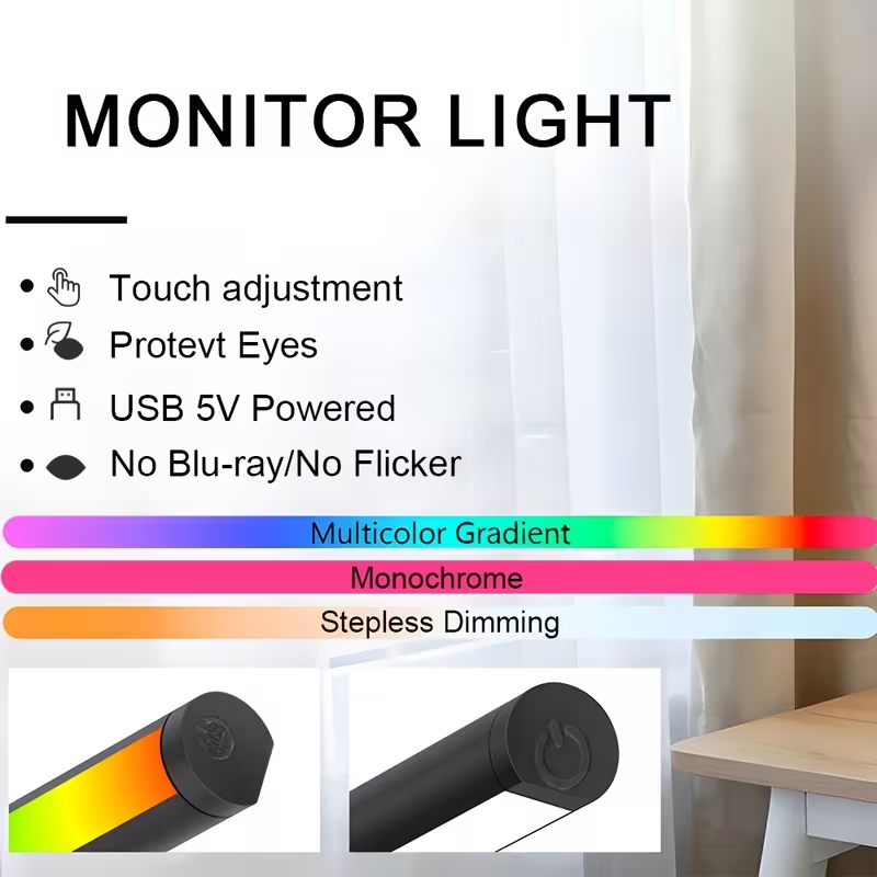 Computer Monitor Light Bar for - Tablet Accessories Aesthetic ulasan dan harga