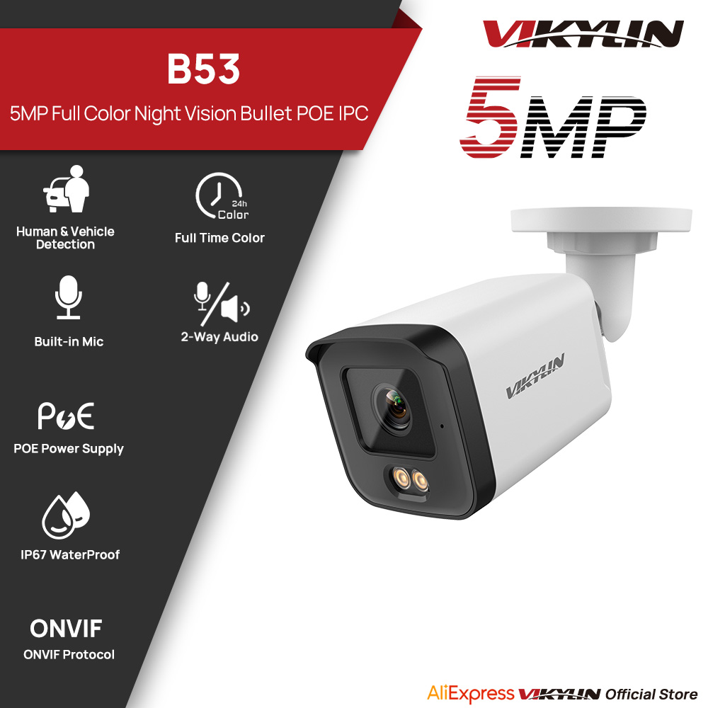 VIKYLIN 5MP IP Security Camera - Windows Tablet Accessories ulasan dan harga