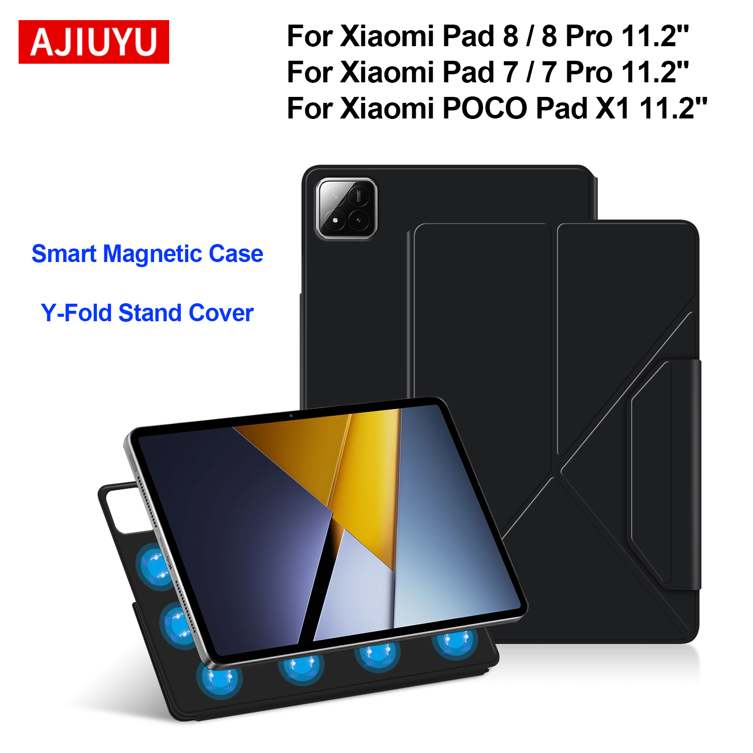 Smart Magnetic Case For Xiaomi - Poco Tablet Accessories ulasan dan harga