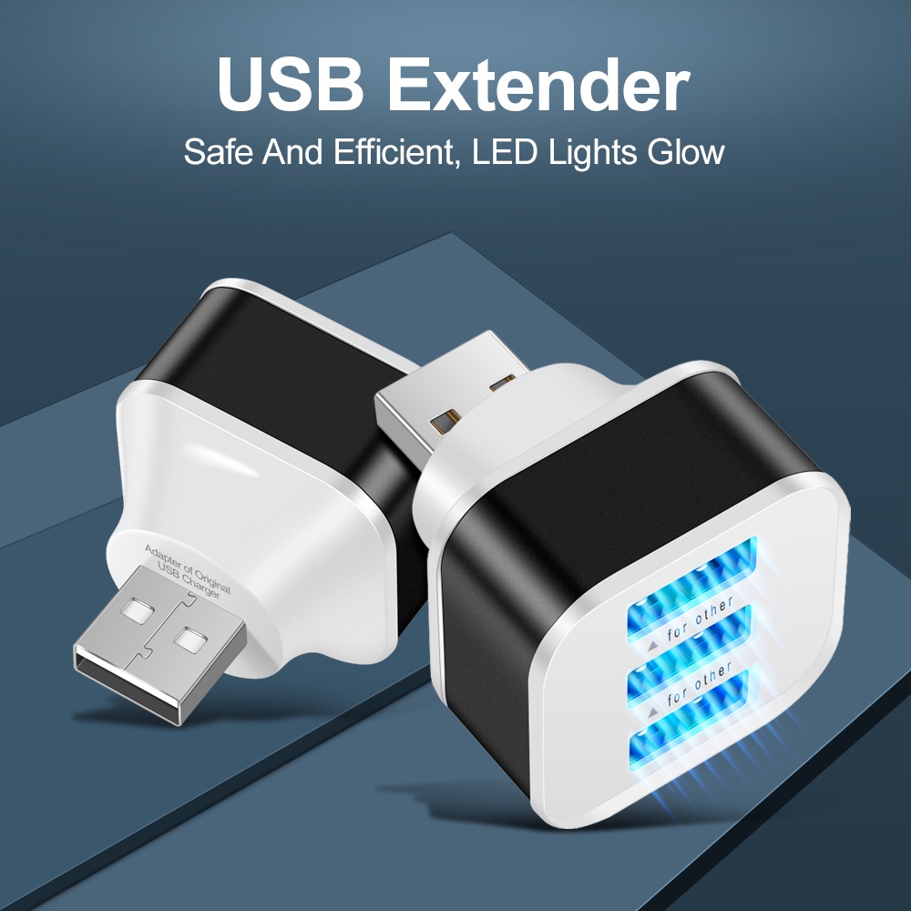 3 Port USB Slots Adaptor USB 3 - Laptop Tablet Accessories ulasan dan harga