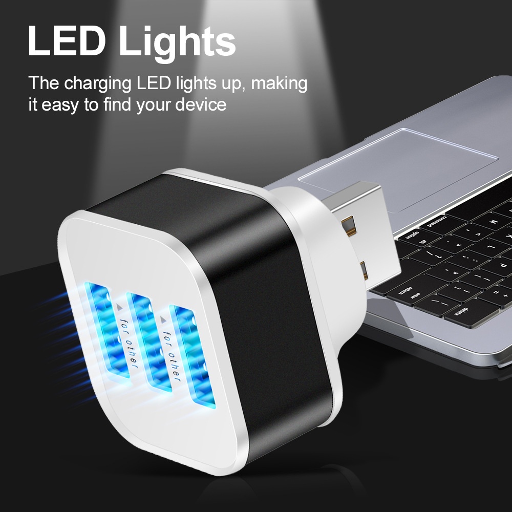 3 Port USB Slots Adaptor USB 3 - Laptop Tablet Accessories ulasan dan harga