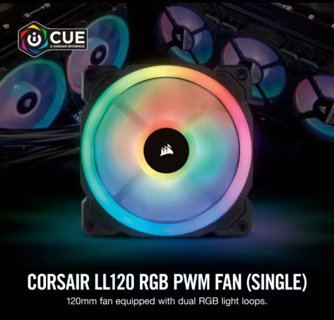 CORSAIR LL120 RGB 120mm Dual L - Tablet Accessories Aesthetic ulasan dan harga
