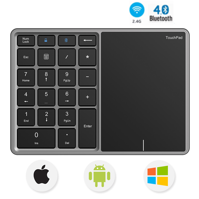Jomaa Bluetooth Numeric Keyboa - Windows Tablet Accessories ulasan dan harga