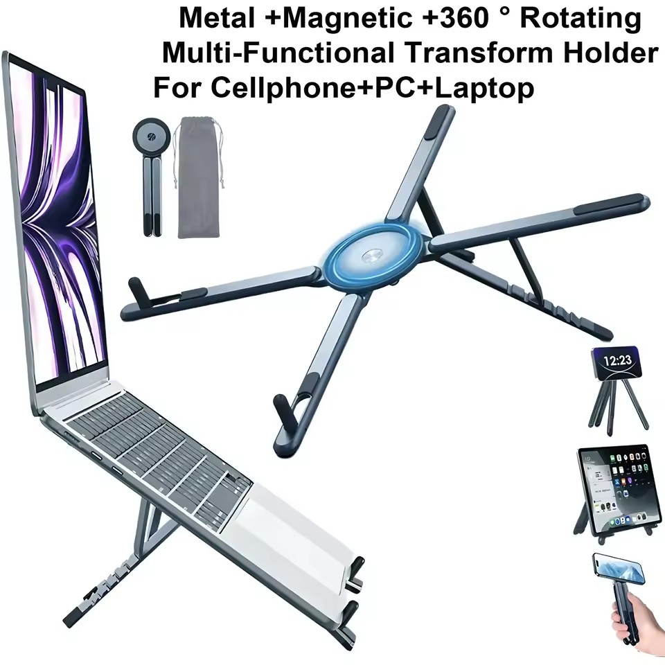Portable Magnetic Phone Holder - Laptop Tablet Accessories ulasan dan harga