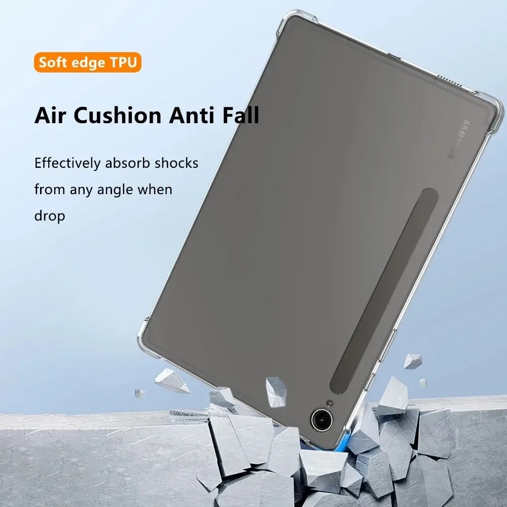 Silicon Case For Samsung Galax - Tablet S9 Fe Accessories ulasan dan harga