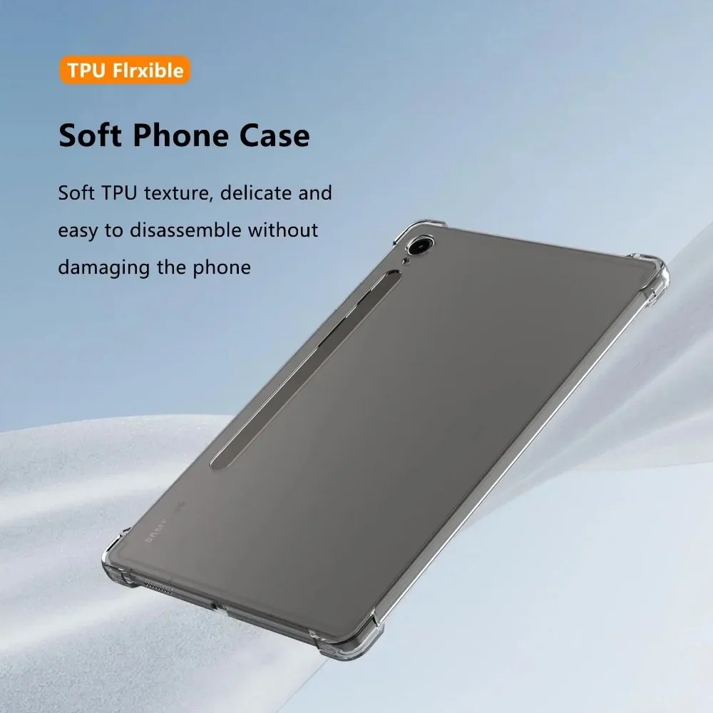 Silicon Case For Samsung Galax - Tablet S9 Fe Accessories ulasan dan harga