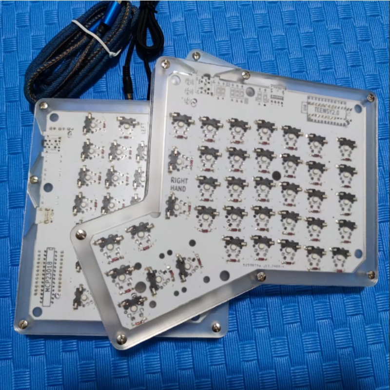 Ergodox Split Keyboard Kit Wir - Tablet Accessories 3D Print ulasan dan harga