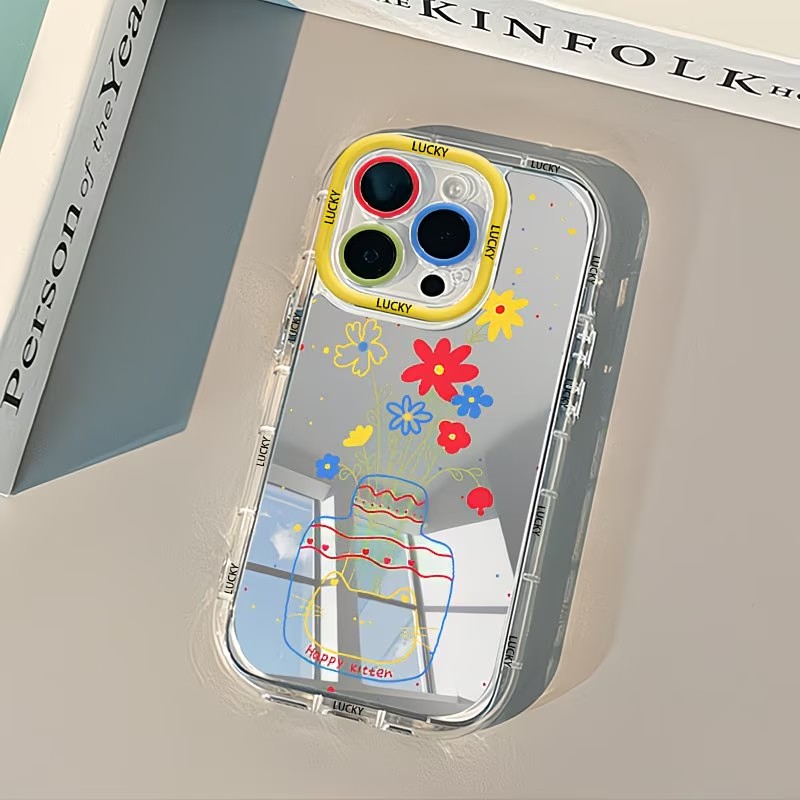 Summer Daisy Cat Vase Design M - Apple Iphone 16 ulasan dan harga