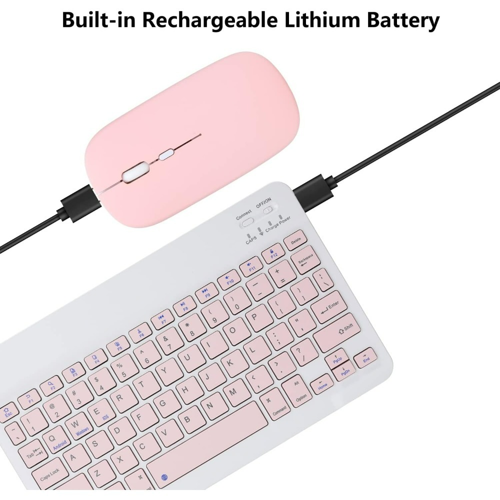 10 lnch Wireless  Bluetooth Mi - Tablet Accessories Keyboard ulasan dan harga