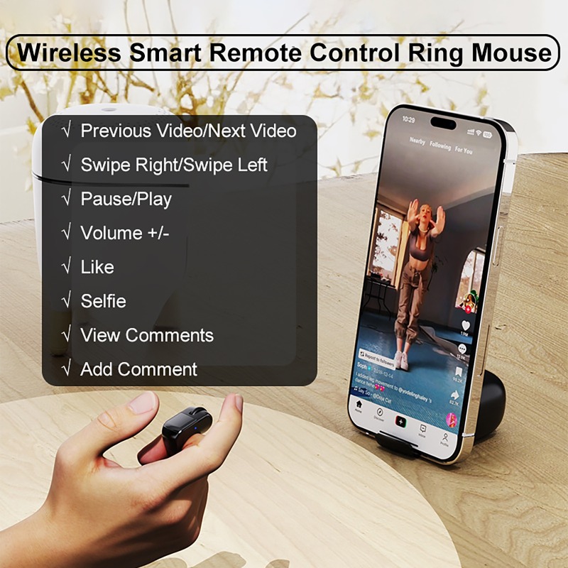 Mini Fingertip Smart Remote Co - Windows Tablet Accessories ulasan dan harga
