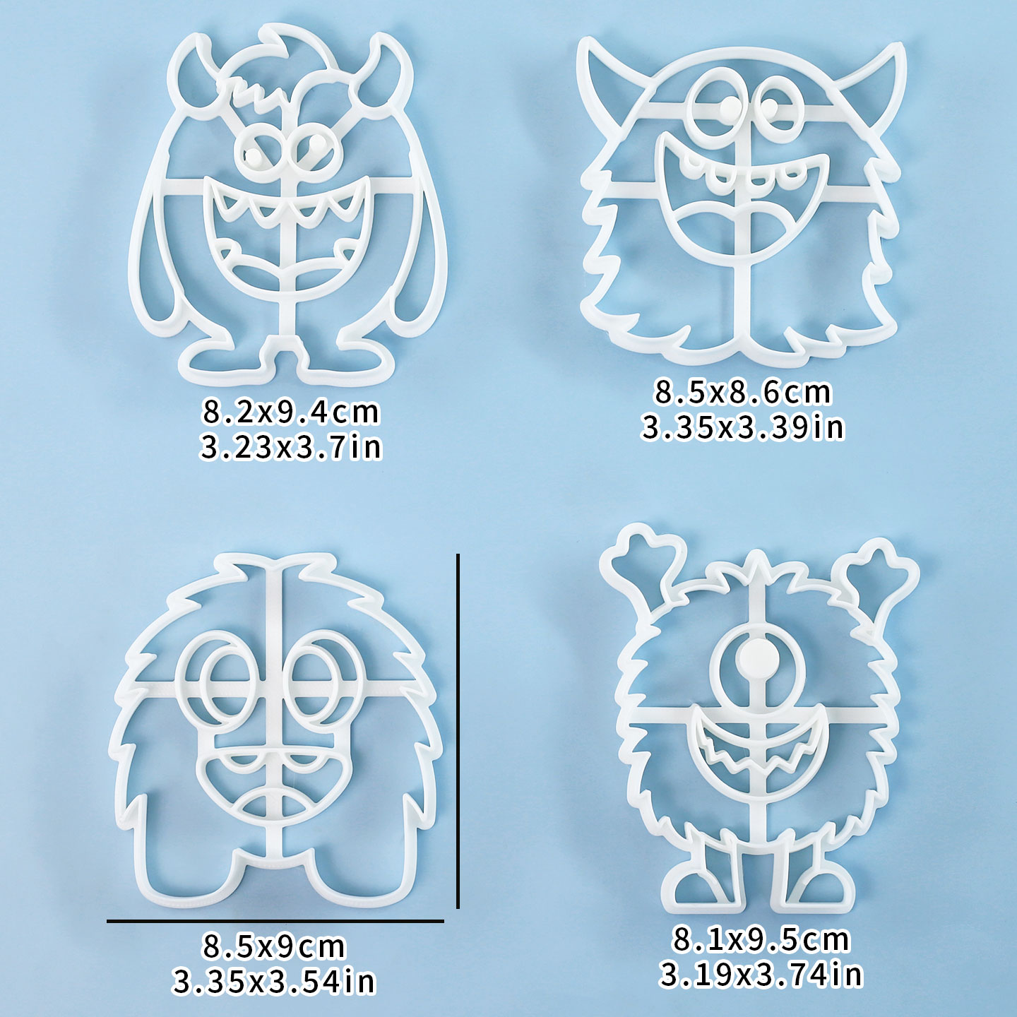 1 Pc/4 Pcs Large Monster Cooki - Tablet Accessories Aesthetic ulasan dan harga