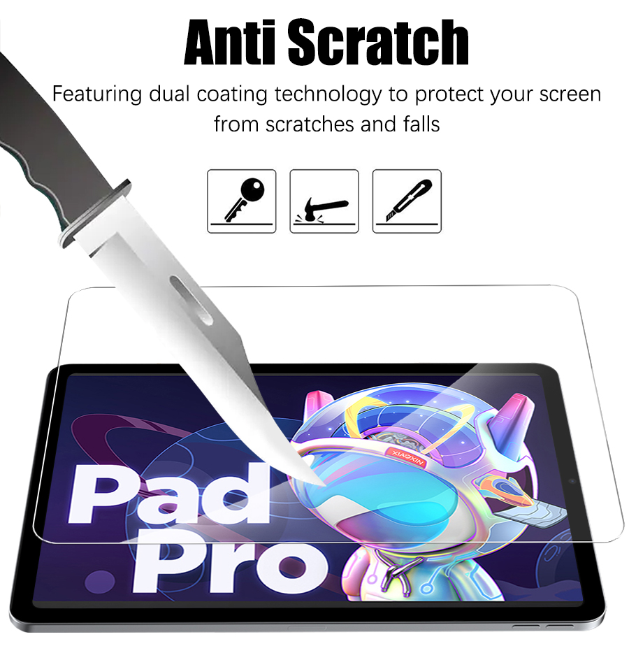 2PCS Tempered Glass Screen Pro - Lenovo Tablet Keyboard Accessories ulasan dan harga