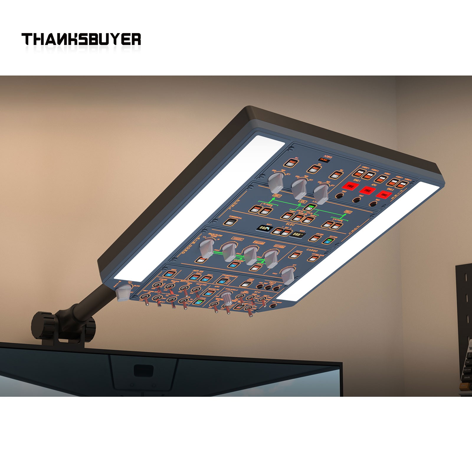 WINGFLEX Flight Simulator A320 - Tablet Accessories Aesthetic ulasan dan harga