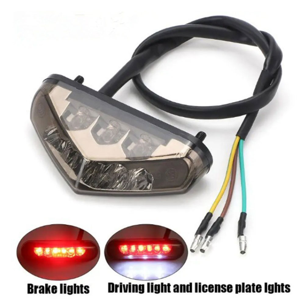 Mini Motorcycle LED Tail Licen - Tablet Accessories Aesthetic ulasan dan harga