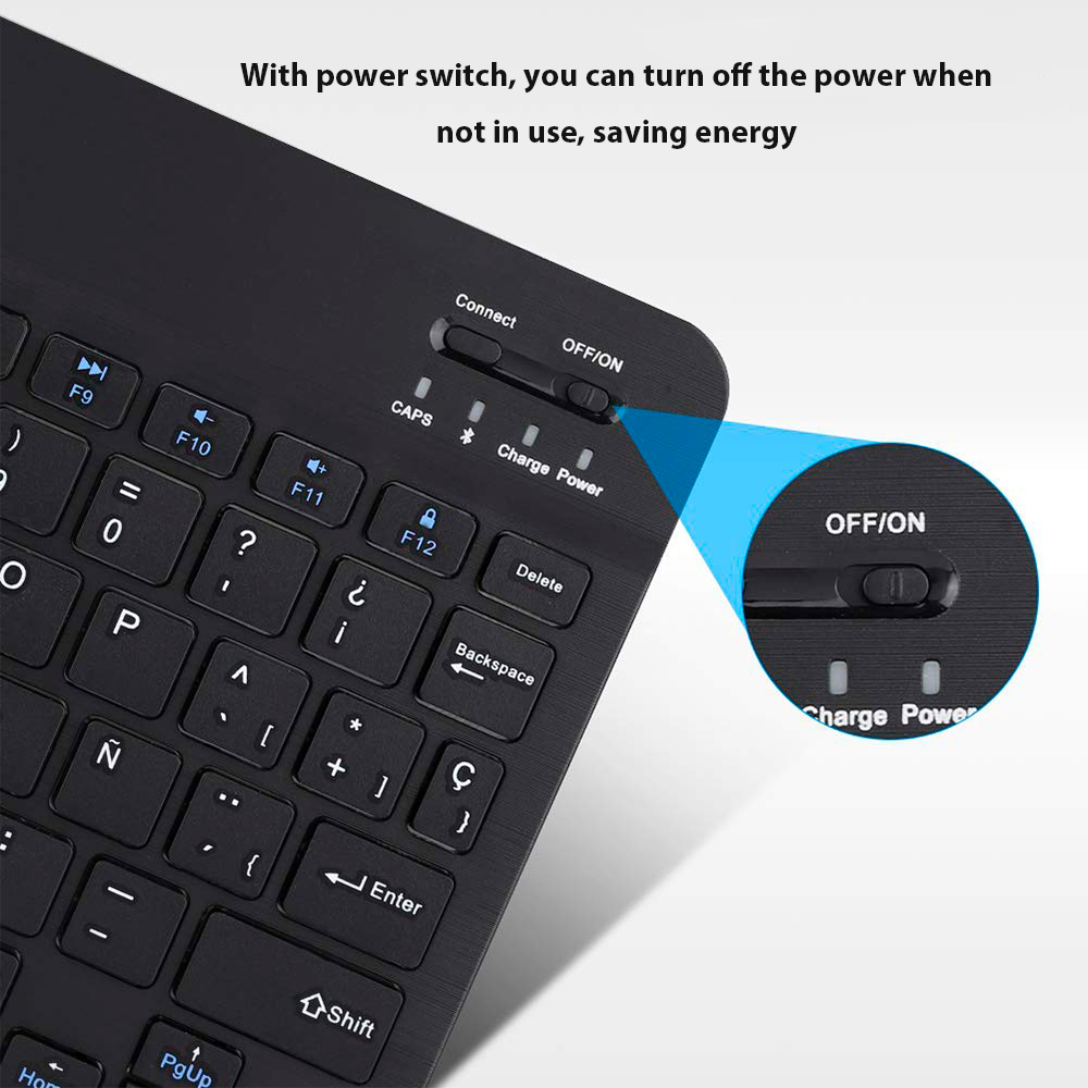 Bluetooth Wireless Keyboard Fo - Tablet Accessories Keyboard ulasan dan harga