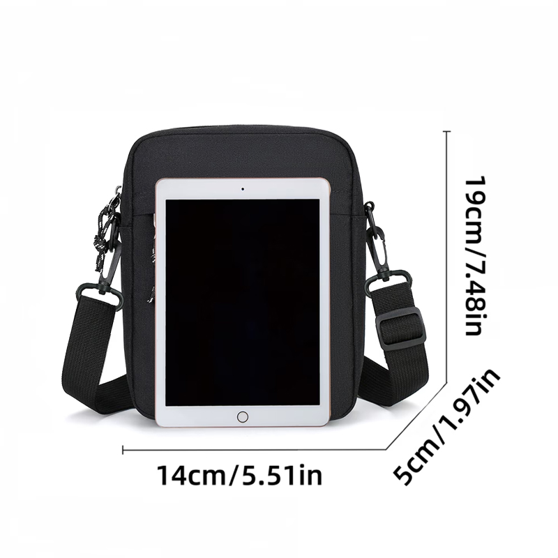 Daily Wear Simple Square Cross - Tablet Shoulder Bag ulasan dan harga