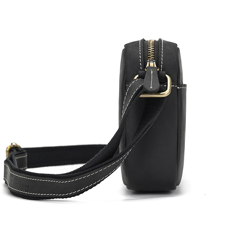 Crazy Horse leather men's cros - Tablet Shoulder Bag ulasan dan harga