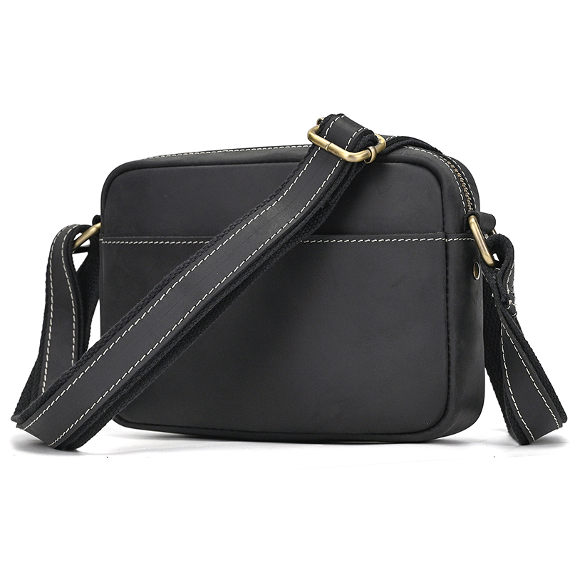 Crazy Horse leather men's cros - Tablet Shoulder Bag ulasan dan harga