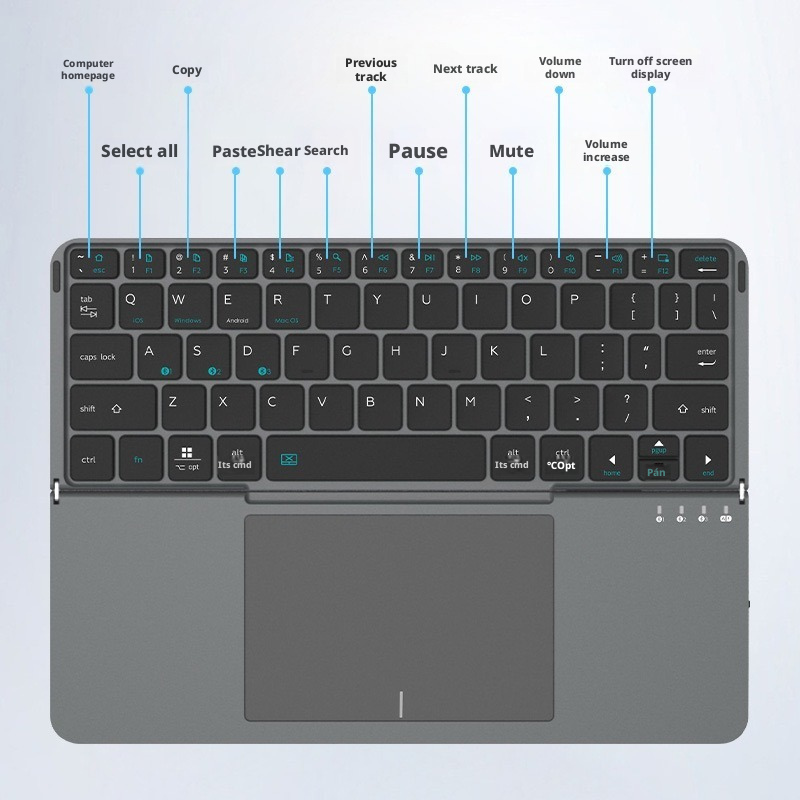Ibox 11 Tablet Foldable Keyboa - Tablet Accessories Keyboard ulasan dan harga